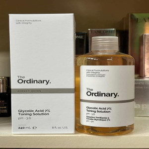 The Ordinary Glycolic Acid 7% Toning Lotion (240ml) UK import (EXP.04/2028)