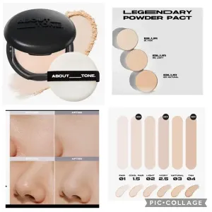 About Tone Blur Powder Pact 02 Light 9g