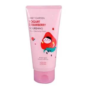 Holika Yogurt Strawberry Nourishing Cleansing Foam 120ml