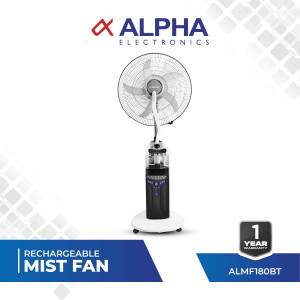 Alpha Rechargeable Mist Stand Fan