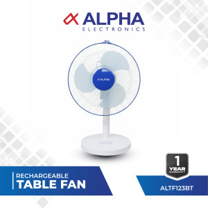 Alpha Rechargeable Table Fan